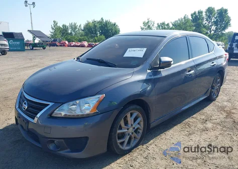 2015 Nissan Sentra Sr из США, поврежденный, VIN 3N1AB7AP8FY323815
